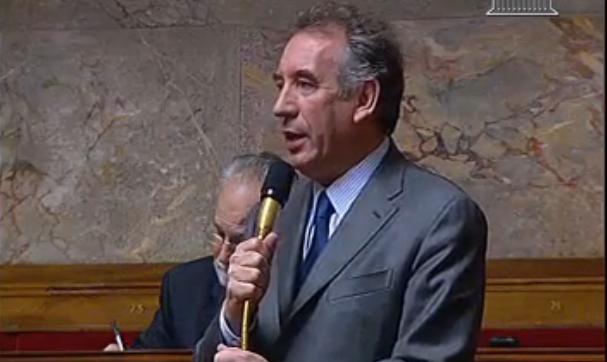 François Bayrou, président du Modem