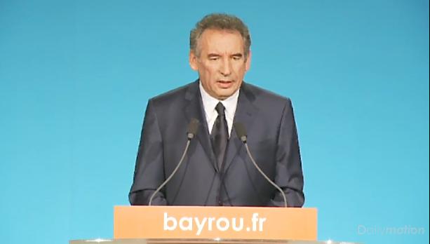 Meeting de Bayrou, présidentielle 2012