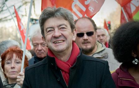 Jean-Luc Mélenchon candidat aux présidentielles de 2012