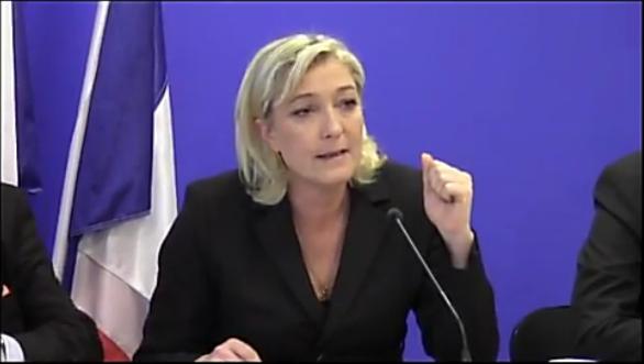 Election 2012, Le Pen contre-attaque