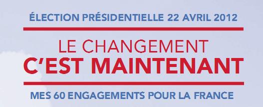 Programme en 60 poinst du PS pour l'élection 2012