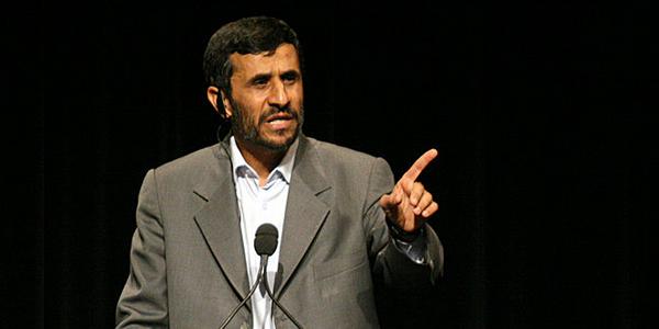 Mahmoud Ahmadinejad, président de l'Iran