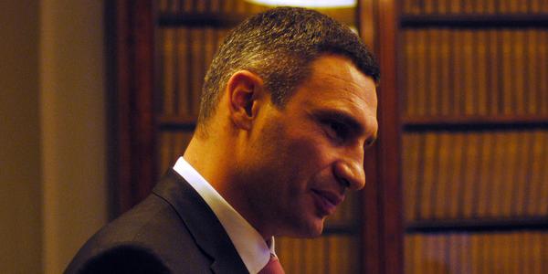 Vitali Klitschko, candidat à l'élection présidentielle ukrainienne